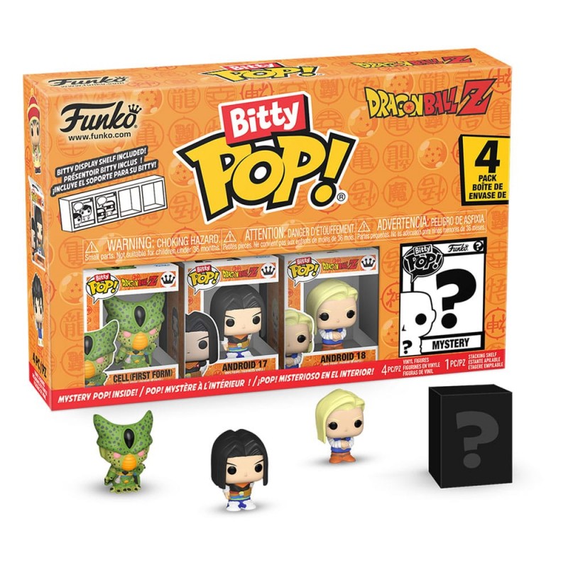 Dragon Ball Pack de 4 Figuras Bitty POP! Vinyl Series 2 2,5 cm Dragon Ball Pack de 4 Figuras Bitty POP! Vinyl Series 2 2,5 cm