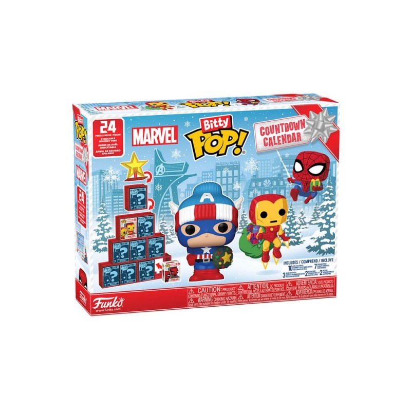 Marvel Comics Pocket POP! Calendario de adviento 13 Day Countdown Marvel Comics Pocket POP! Calendario de adviento 13 Day Countdown