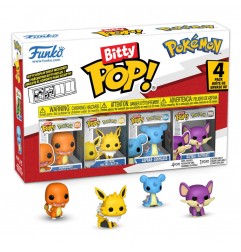 Pokémon Pack de 4 Figuras Bitty POP! Vinyl Series 2