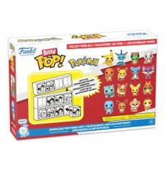 Pokémon Pack de 4 Figuras Bitty POP! Vinyl Series 2
