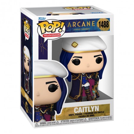 Arcane League of Legends POP! Animation Vinyl Figura Caitlyn