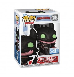 Cómo entrenar a tu dragón POP! Vinyl Figura Toothless w/Tongue