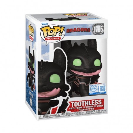 Cómo entrenar a tu dragón POP! Vinyl Figura Toothless w/Tongue