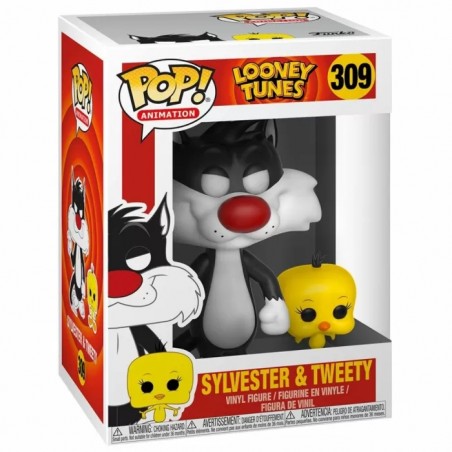 Looney Tunes POP! Television Vinyl Figura Sylvester & Tweety