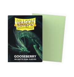 Fundas Dragon Shield Standard Dual Mate Gooseberry (100 fundas)