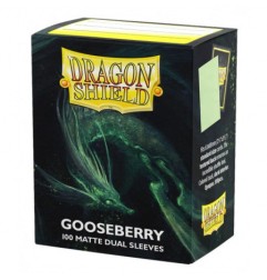 Fundas Dragon Shield Standard Dual Mate Gooseberry (100 fundas)