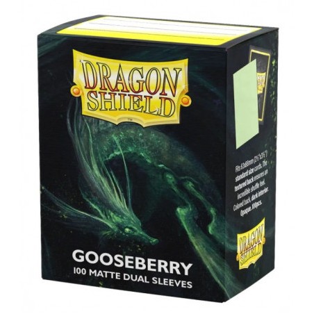 Fundas Dragon Shield Standard Dual Mate Gooseberry (100 fundas)
