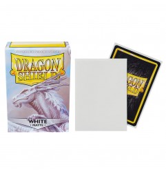 Dragon Shield Standard Sleeves Matte White (100 Sleeves)