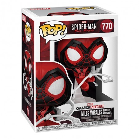 Marvel's Spider-Man POP! Games Vinyl Figura Miles Morales Red Suit