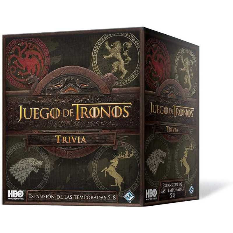 Fantasy Flight Games Juego de Tronos Trivia Expansión de las temporadas 5-8 Fantasy Flight Games Juego de Tronos Trivia Expansión de las temporadas 5-8