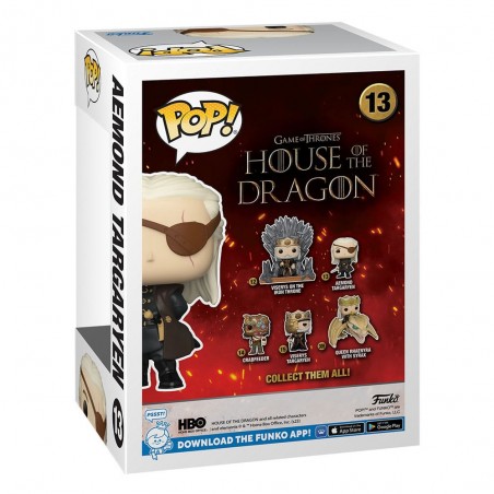 La casa del dragón POP! TV Vinyl Figuren Aemond Targaryen