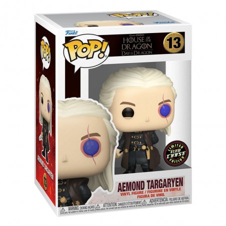 La casa del dragón POP! TV Vinyl Figuren Aemond Targaryen Chase