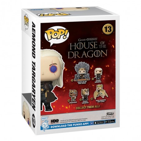 La casa del dragón POP! TV Vinyl Figuren Aemond Targaryen Chase