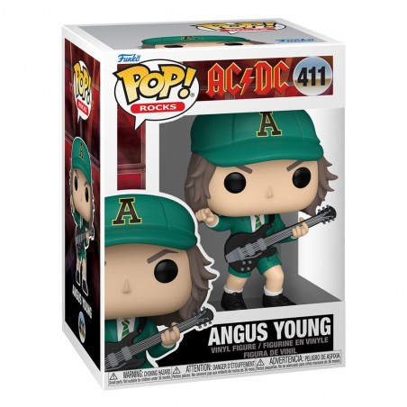AC/DC POP! Rocks Vinyl Figura Angus Young(Green)