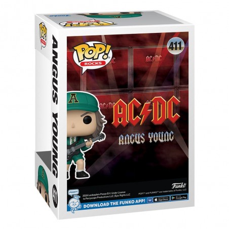 AC/DC POP! Rocks Vinyl Figura Angus Young(Green)