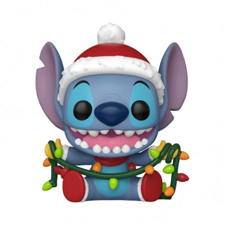 Disney Figura POP! Vinyl Holiday Stitch w/Lights
