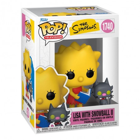 Simpsons POP&Buddy TV Vinyl Figura Lisa & SB