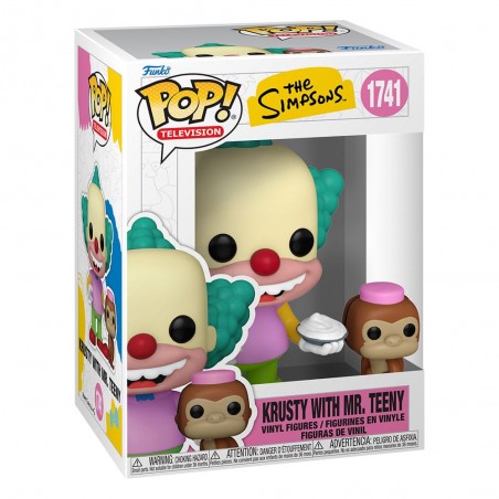 Simpsons POP&Buddy TV Vinyl Figura Krusty&Tenny