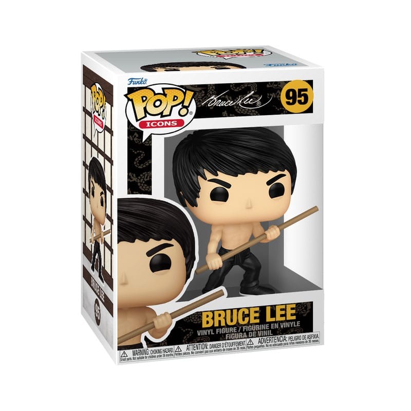 Bruce Lee POP! Icons Vinyl Figura Bruce Lee(dynamic)