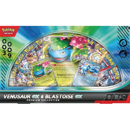[ENGLISH] Pokemon TCG: Venusaur /Blastoise ex Premium Collection