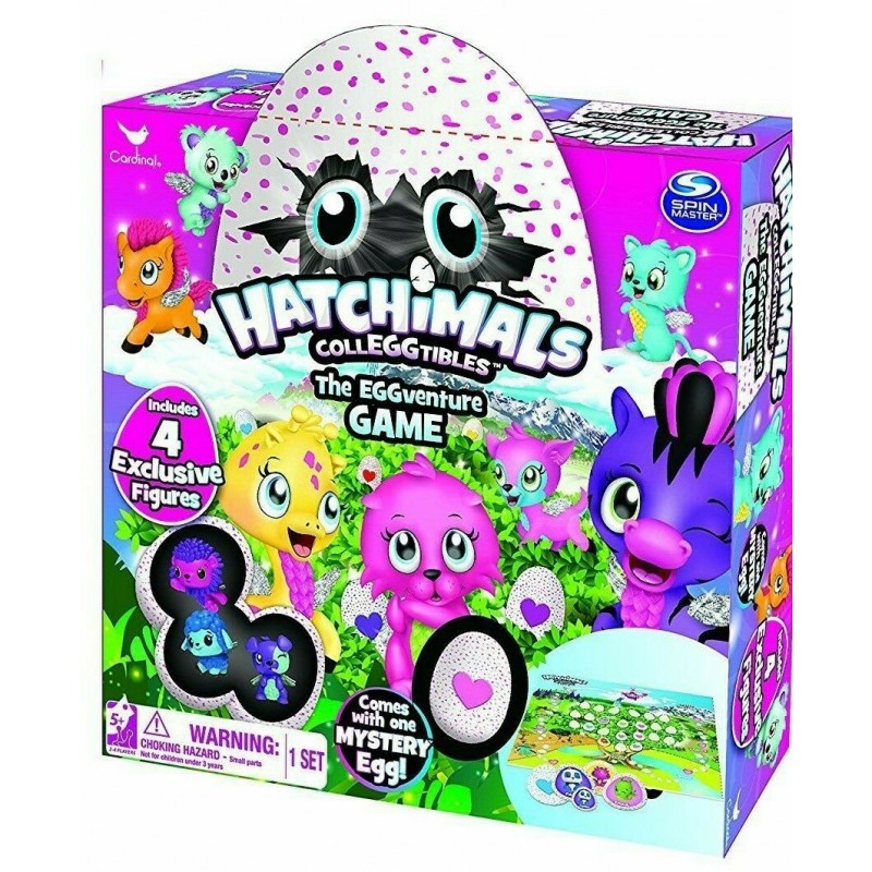 Hatchimals CollEGGtibles The EGGventure Game 4 Exclusive Figures