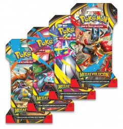 [ESPAÑOL] Pokemon TCG: Display 24 Sobres de Refuerzo con Funda Megaevolución