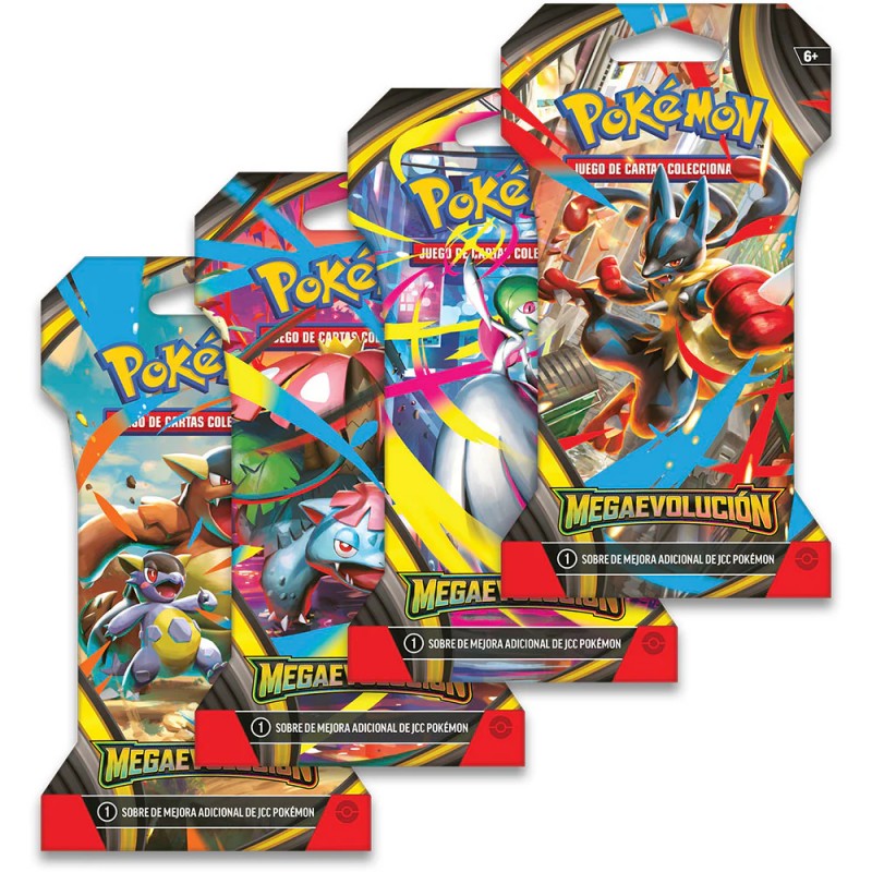 [ESPAÑOL] Pokemon TCG: Display 24 Sobres de Refuerzo con Funda Megaevolución