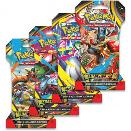 [ESPAÑOL] Pokemon TCG: Display 24 Sobres de Refuerzo con Funda Megaevolución