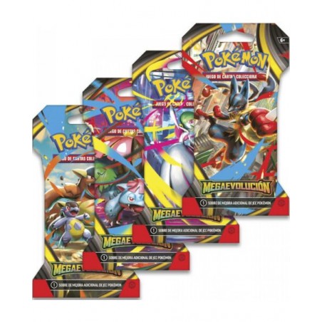 [SPANISH] Pokemon TCG: Sleeved Booster Megaevolution