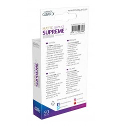 Ultimate Guard Supreme UX Sleeves Japanese Size Clear Matte (60)