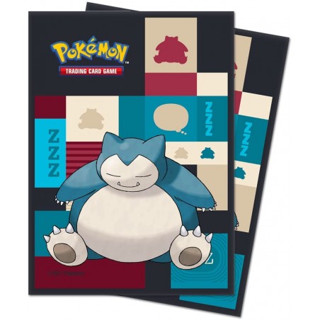 Ultra Pro Pokémon Snorlax Fundas Protectoras de Cartas Tamaño Standard (65)