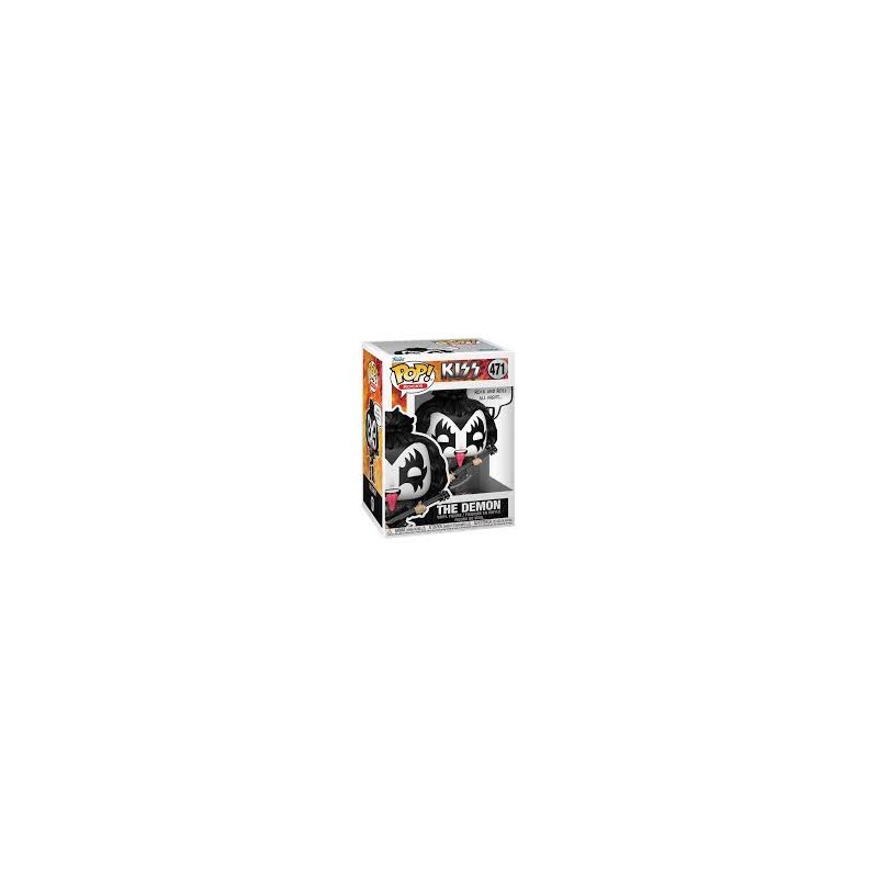 KISS POP! Sayings Vinyl Figura The Demon(R&R All Night) 9 cm
