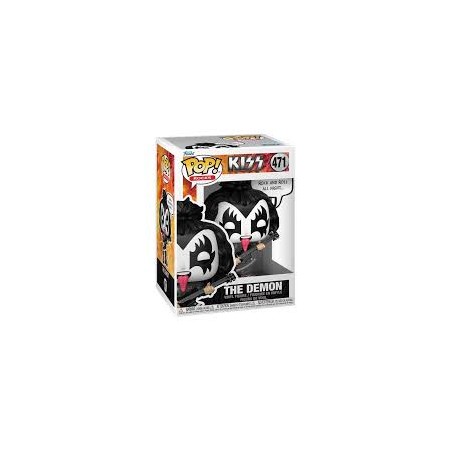 KISS POP! Sayings Vinyl Figura The Demon(R&R All Night) 9 cm