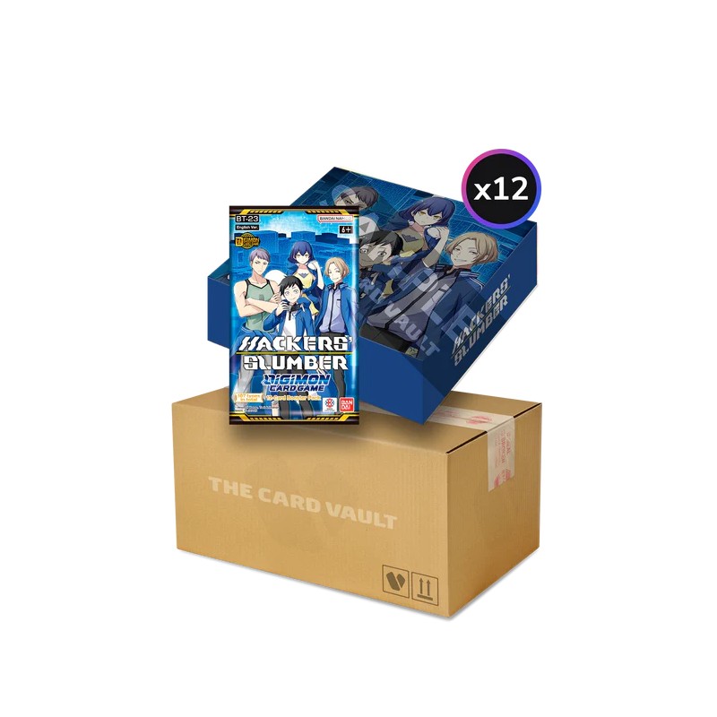 [PREVENTA][INGLÉS] Digimon Card Game: Hackers' Slumber (BT-23) Caja de sobres x12