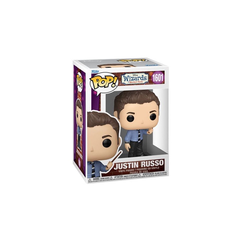 Los magos de Waverly Place POP! Sayings Vinyl Figura Justin Russo 9 cm