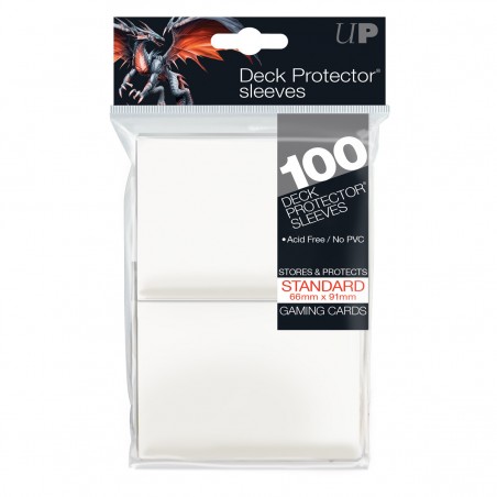 Ultra Pro: Fundas Blancas Standard (100)