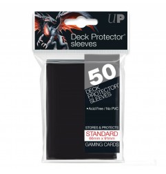 Ultra Pro: Fundas Negras Standard (50)