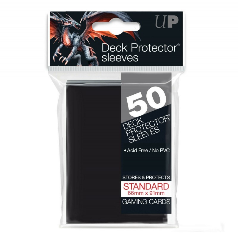 Ultra Pro: Fundas Negras Standard (50) Ultra Pro: Fundas Negras Standard (50)