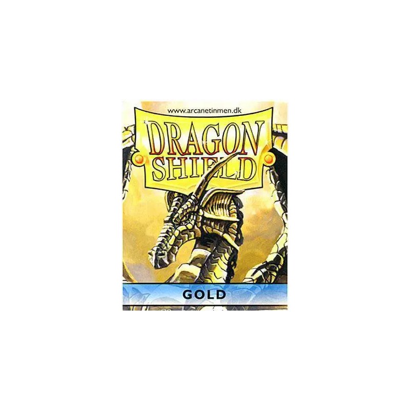 Fundas Dragon Shield Gold Standard (50 fundas) Fundas Dragon Shield Gold Standard (50 fundas)