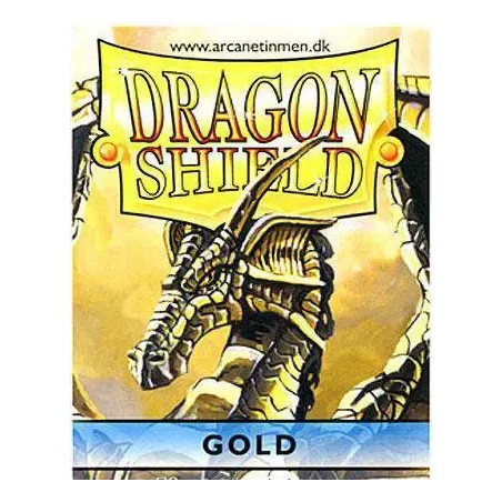 Fundas Dragon Shield Gold Standard (50 fundas)
