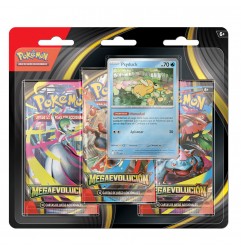 [ESPAÑOL] Pokemon TCG: 3 Pack Blister Megaevolución