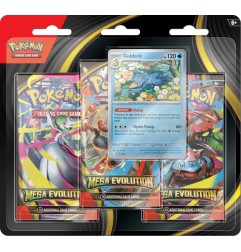 [ENGLISH] Pokemon TCG: 3 Pack Blister Megaevolution
