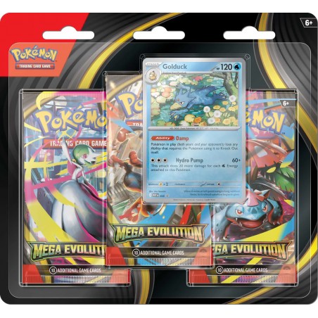 [ENGLISH] Pokemon TCG: 3 Pack Blister Megaevolution