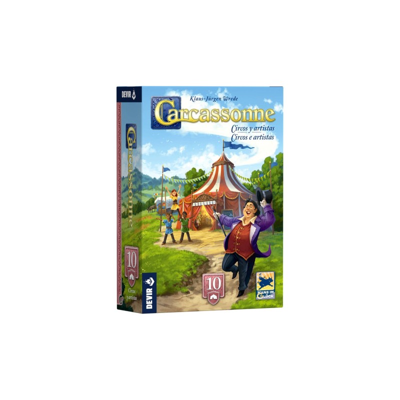 Carcassonne: circos y artistas EXP10