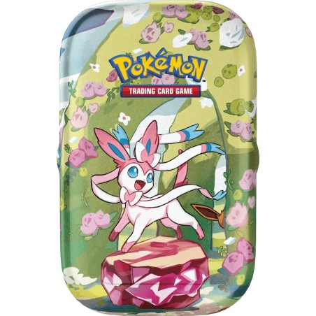 [ENGLISH] Pokémon TCG Mini Lata Evoluciones Prismáticas