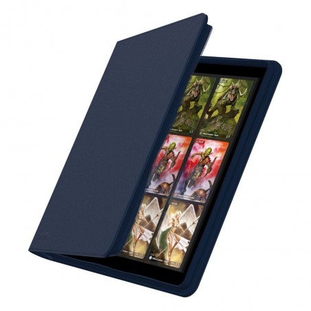 Ultimate Guard Zipfolio 480 - 24-Pocket XenoSkin (Quadrow) - Azul
