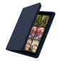 Ultimate Guard Zipfolio 480 - 24-Pocket XenoSkin (Quadrow) - Azul Ultimate Guard Zipfolio 480 - 24-Pocket XenoSkin (Quadrow) - Azul