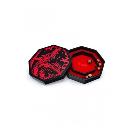 CritStones Arena Dice Tray Red Dragon