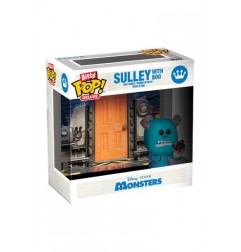 Monsters, Inc. Figuras Bitty POP! Vinyl Sulley with Bo 2,5 cm