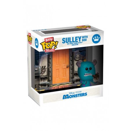 Monsters, Inc. Figuras Bitty POP! Vinyl Sulley with Bo 2,5 cm